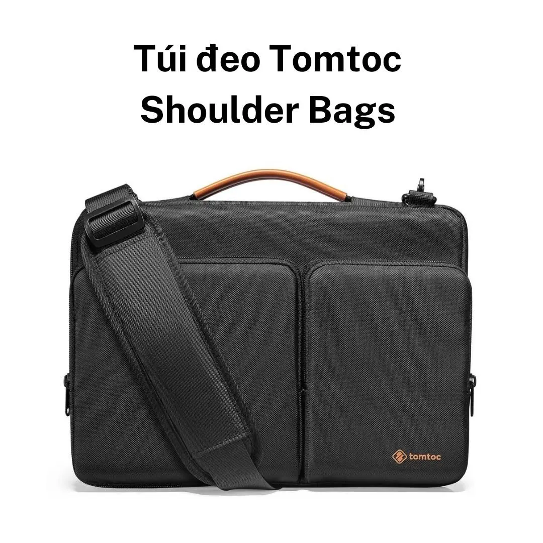 Túi đeo Tomtoc shoulder bags 13"/14" (A42-C01D) - Black