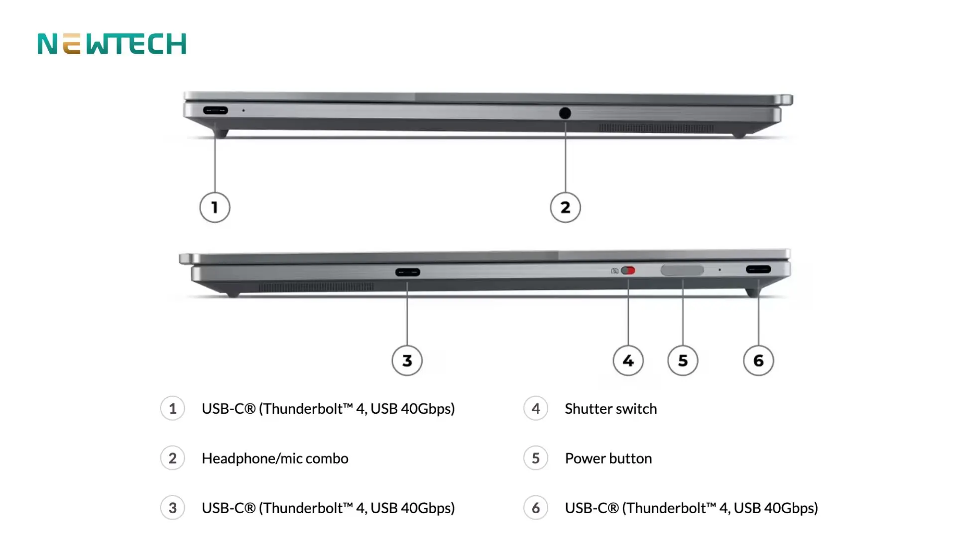 Đánh giá Lenovo ThinkBook 13x Gen 4 với hiệu suất “khủng” và pin “trâu” 6 Đánh giá Lenovo ThinkBook 13x Gen 4 với kết nối linh hoạt