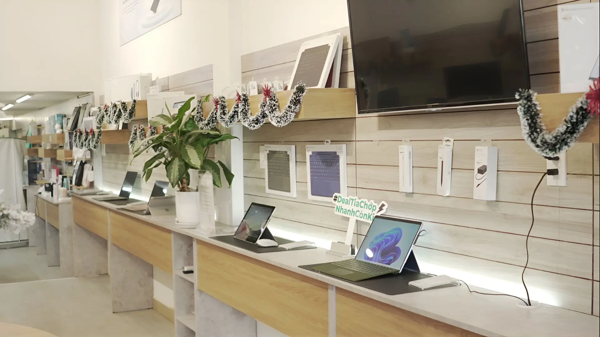 Không gian trải nghiệm sản phẩm tại NewTech 