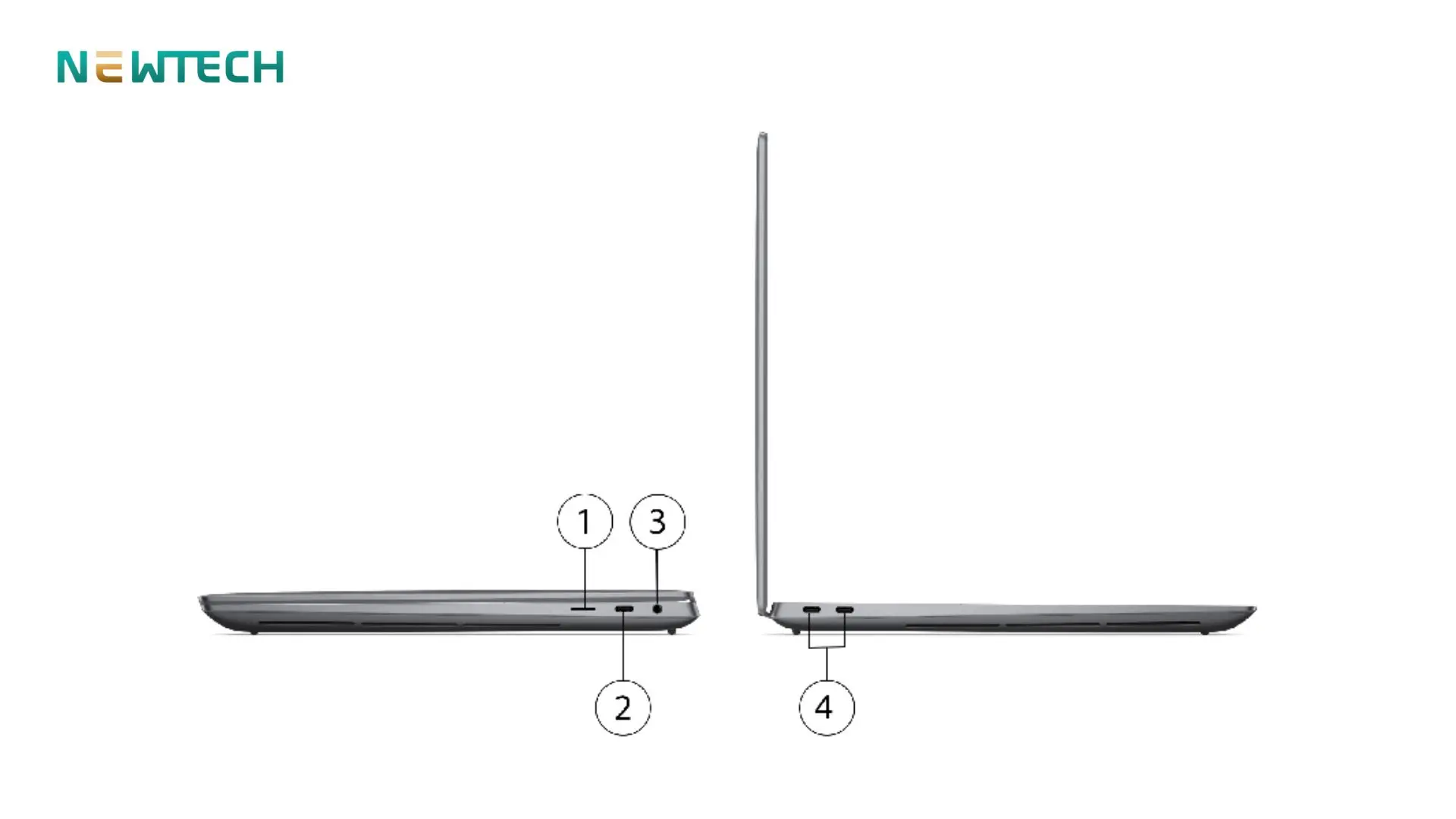 Dell XPS 16 9640 Intel Core Ultra 9 32GB 1TB với cổng kết nối được đơn giản hoá