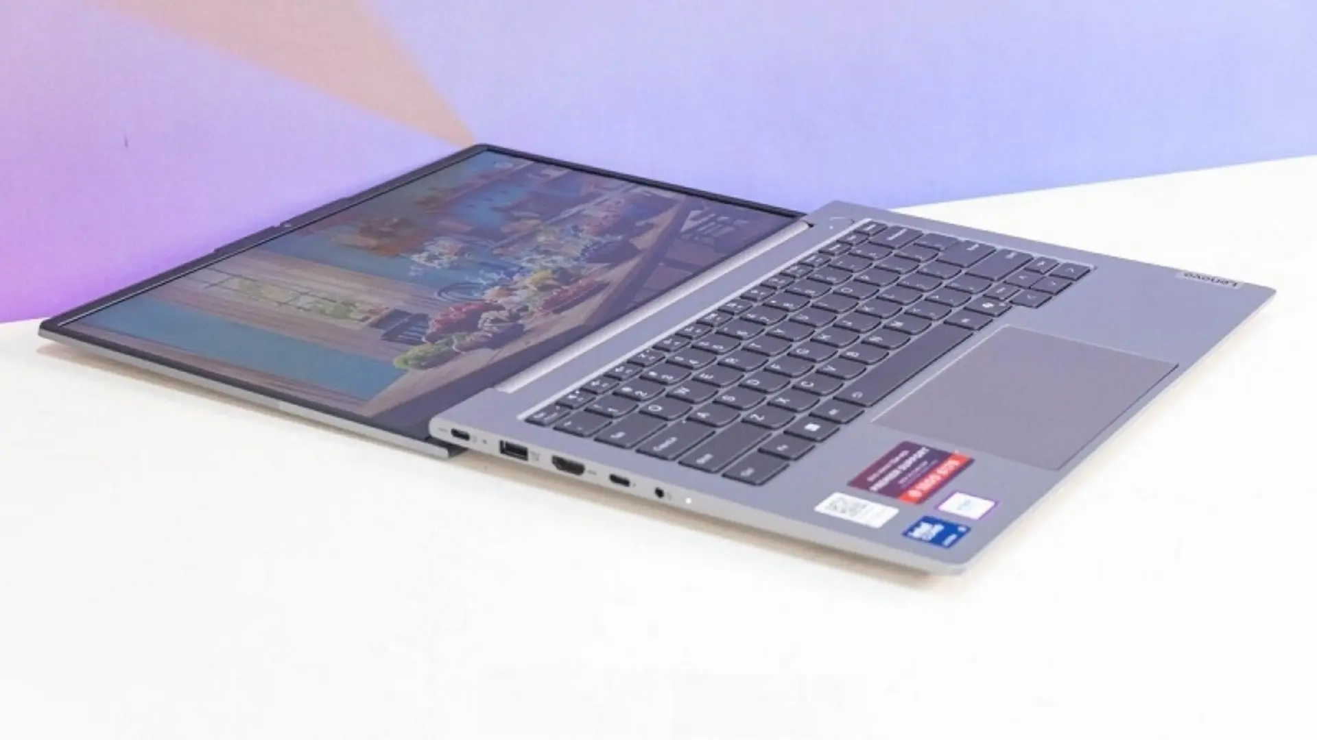 Top 7 laptop 20 triệu cho nhân viên văn phòng đáng đầu tư năm 2024 1 ThinkBook 14 G7 có thiết kế gập mở bản lề 180 độ