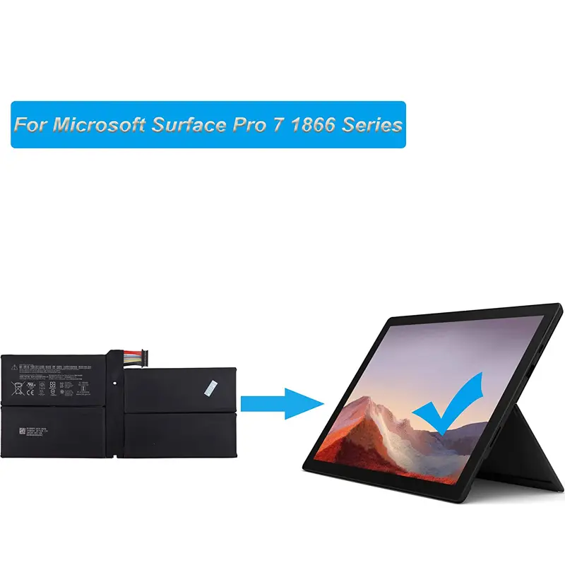 Thay pin Surface Pro 7 3 Thay pin Surface Pro 7