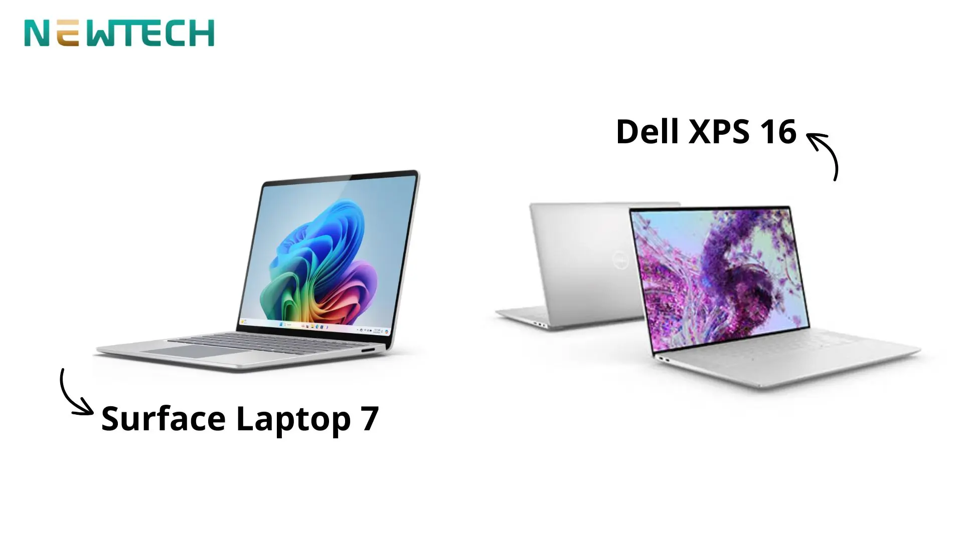 So sánh Surface Laptop 7 và Dell XPS 16: Ultrabook nào đáng mua? 1 Surface Laptop 7 và Dell XPS 16 đều được làm từ chất liệu nhôm sang trọng