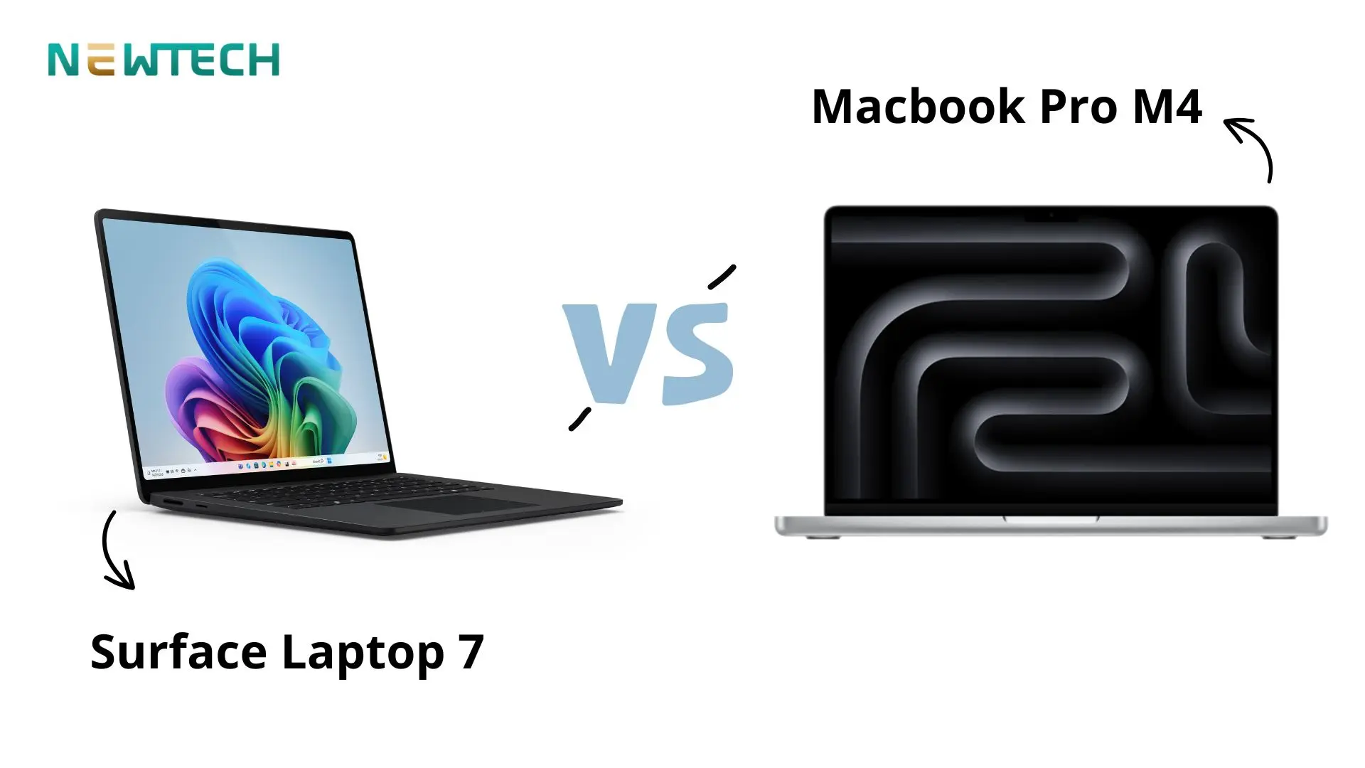 So sánh Surface Laptop 7 và Macbook Pro M4: Hai siêu phẩm ra mắt 2024 có gì nổi bật? 1 Surface Laptop 7 có thiết kế hiện đại, Macbook Pro M4 mỏng nhẹ