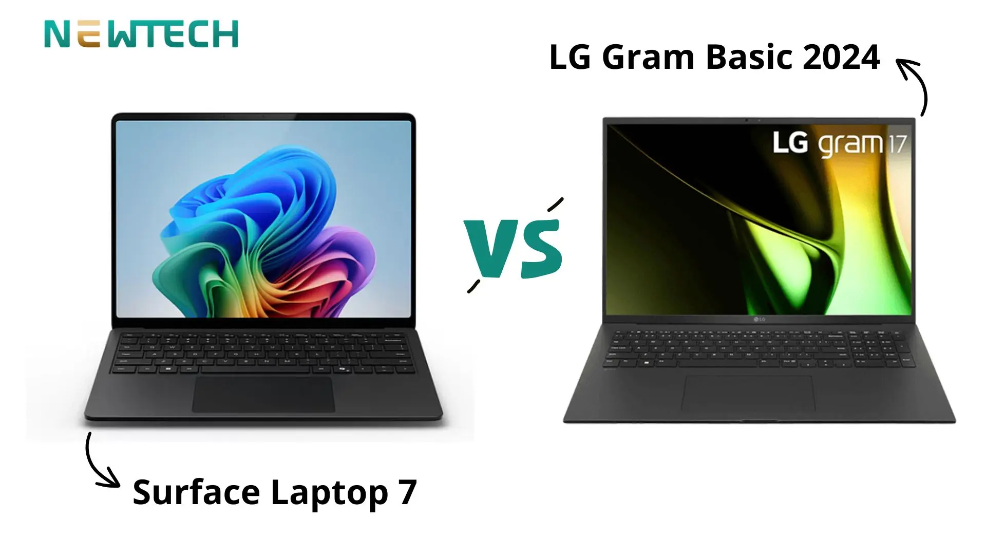 Surface Laptop 7 với LG Gram Basic 2024 phù hợp với nhiều đối tượng khách hàng khác nhau