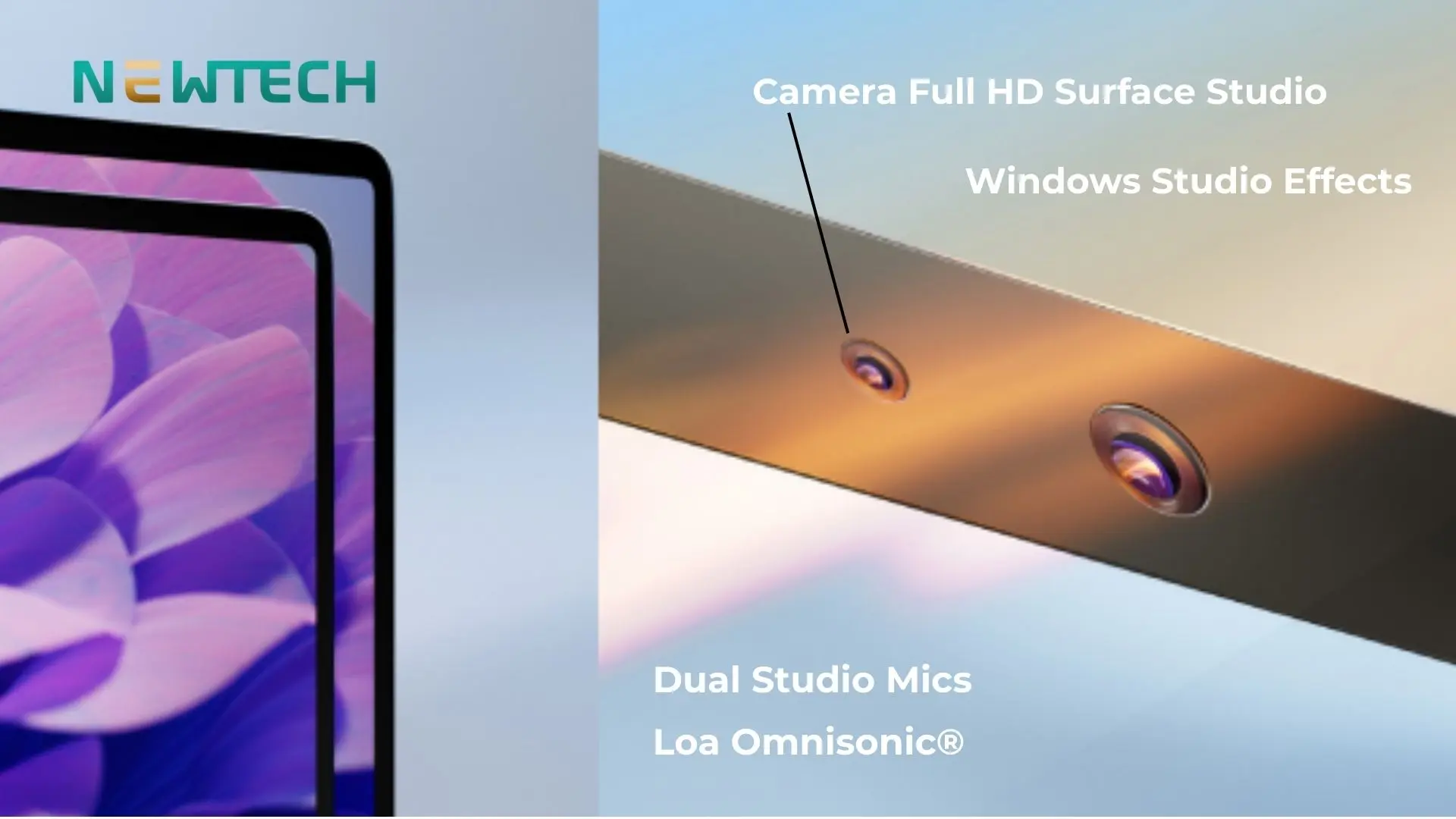 Âm thanh sống động cùng camera HD chất lượng cao