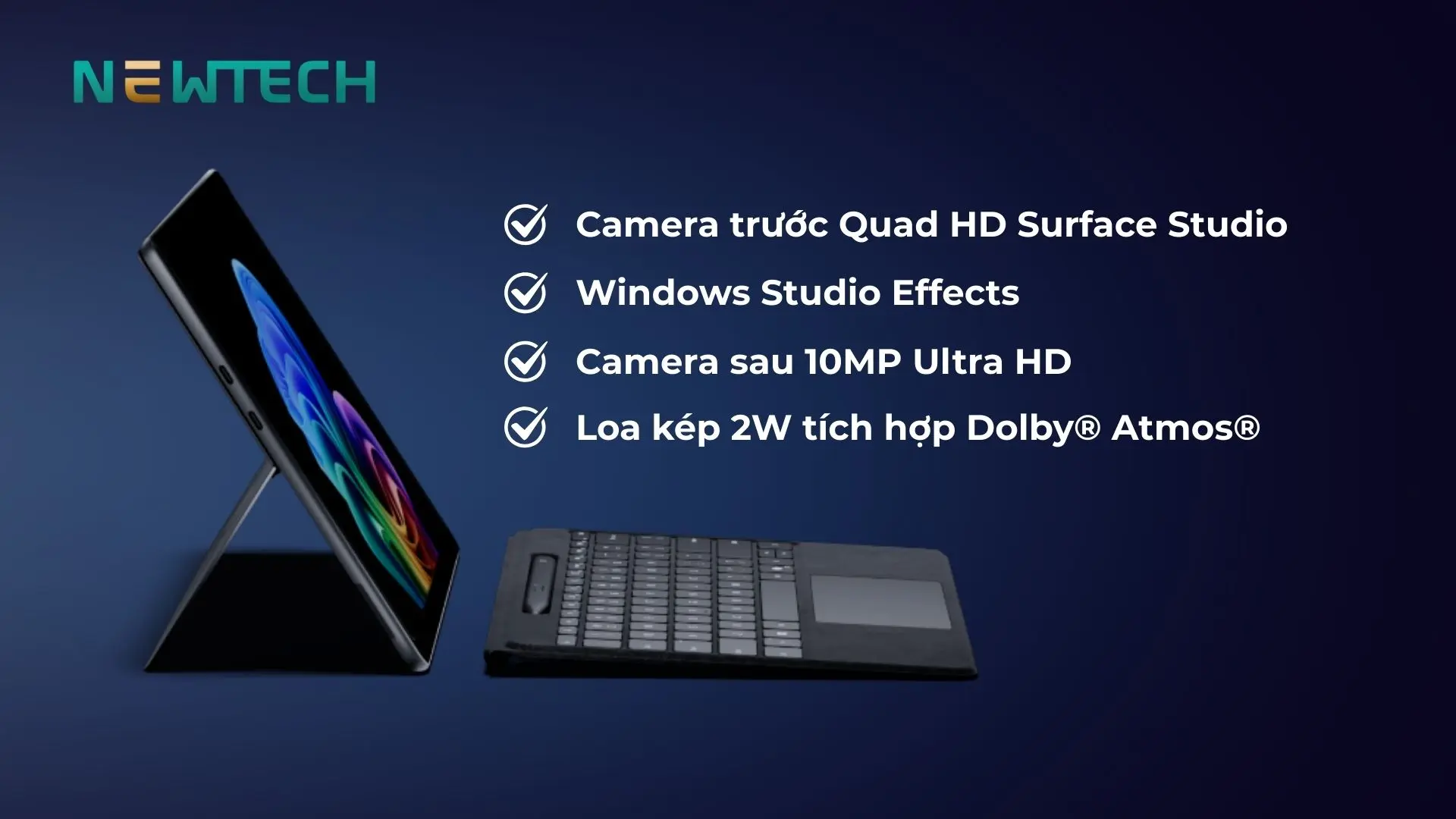 Camera và âm thanh đạt chuẩn chất lượng cao