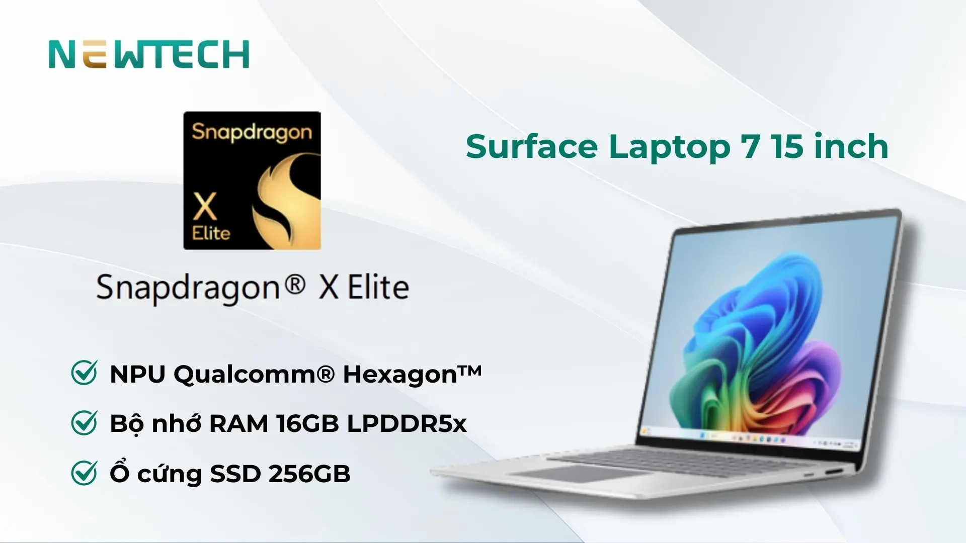 Chip Snapdragon X Elite cung cấp cấu hình mạnh mẽ