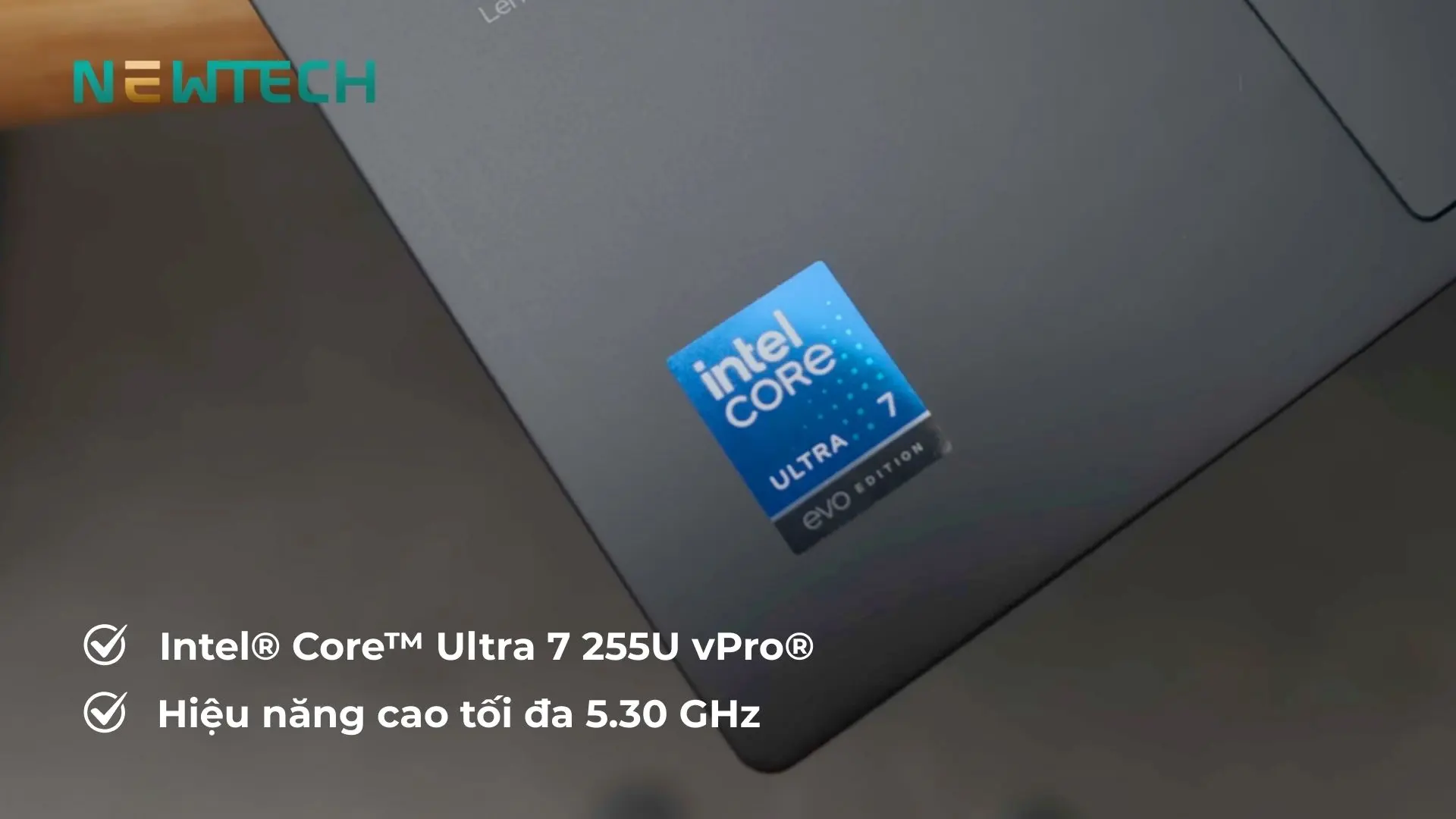 Hiệu năng cao với vi xử lý Intel Core Ultra 7