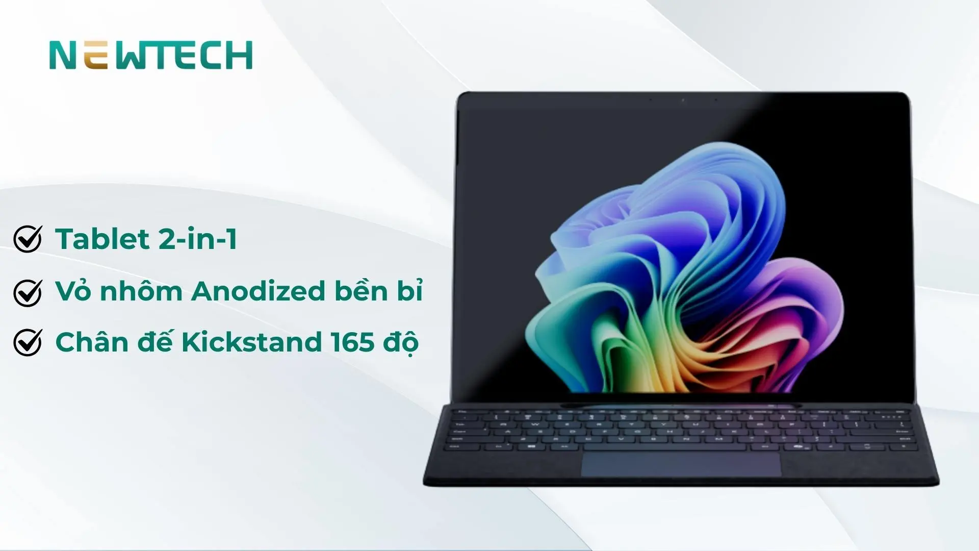Surface Pro 11 - Snapdragon X Elite 32GB/1TB (Refurbished) 6 Thiết kế hiện đại, thân thiện môi trường