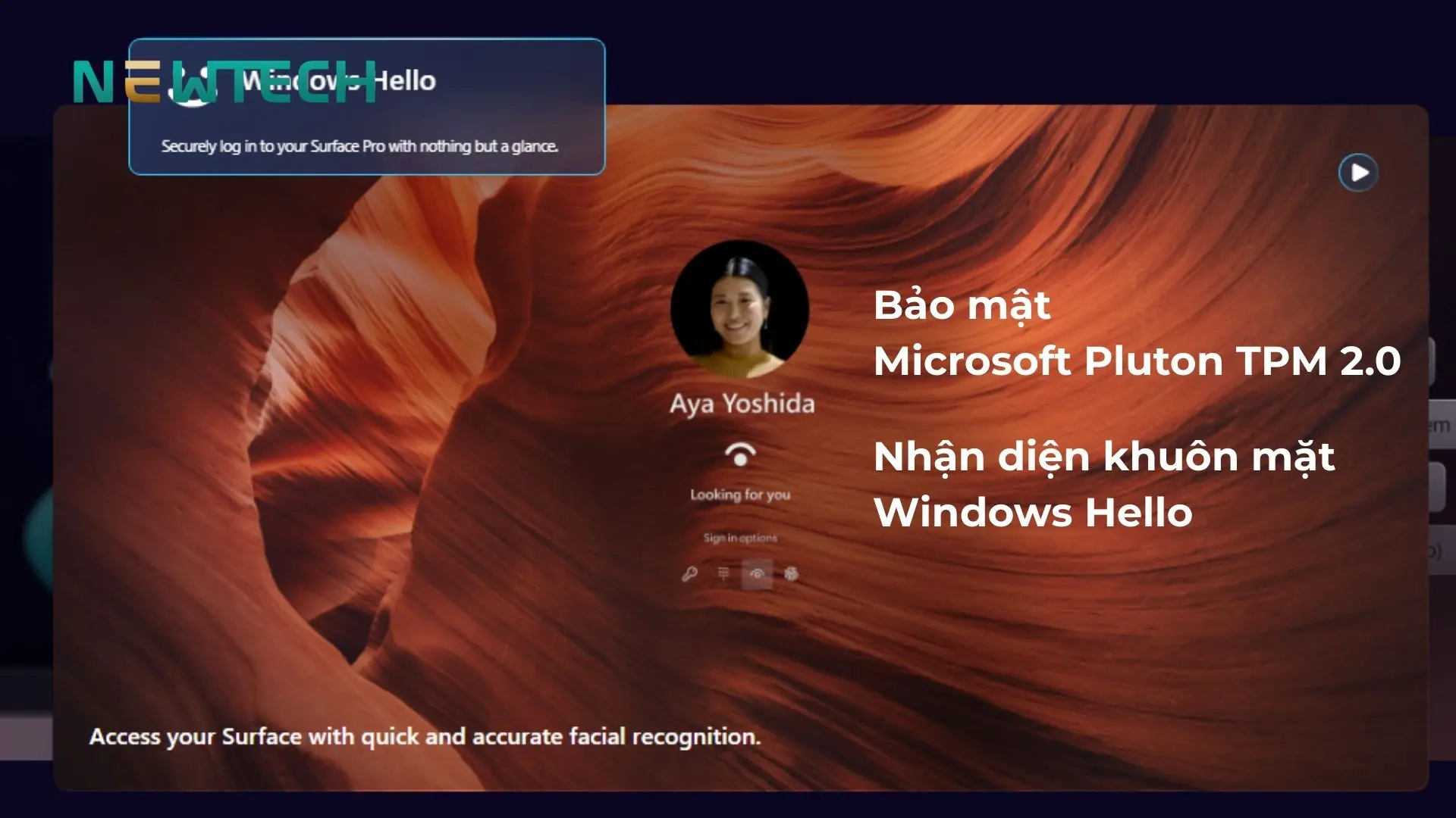 Tính năng bảo mật cao