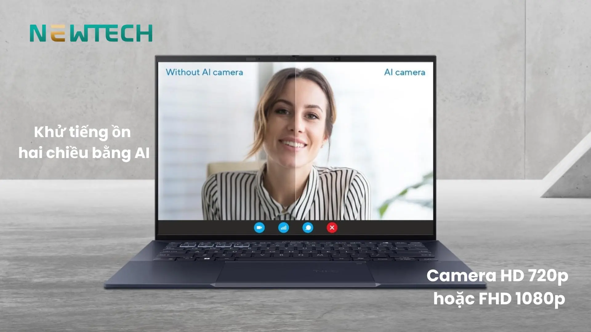 Camera và âm thanh của laptop ExpertBook