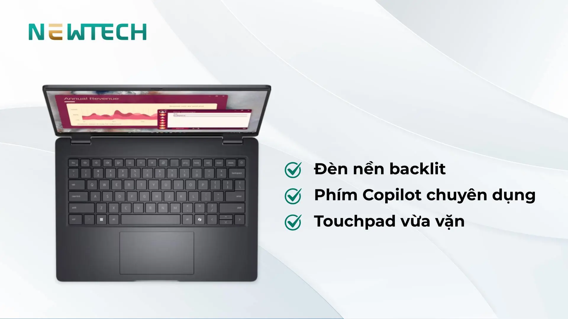 Bàn phím bố cục quen thuộc, dễ sử dụng