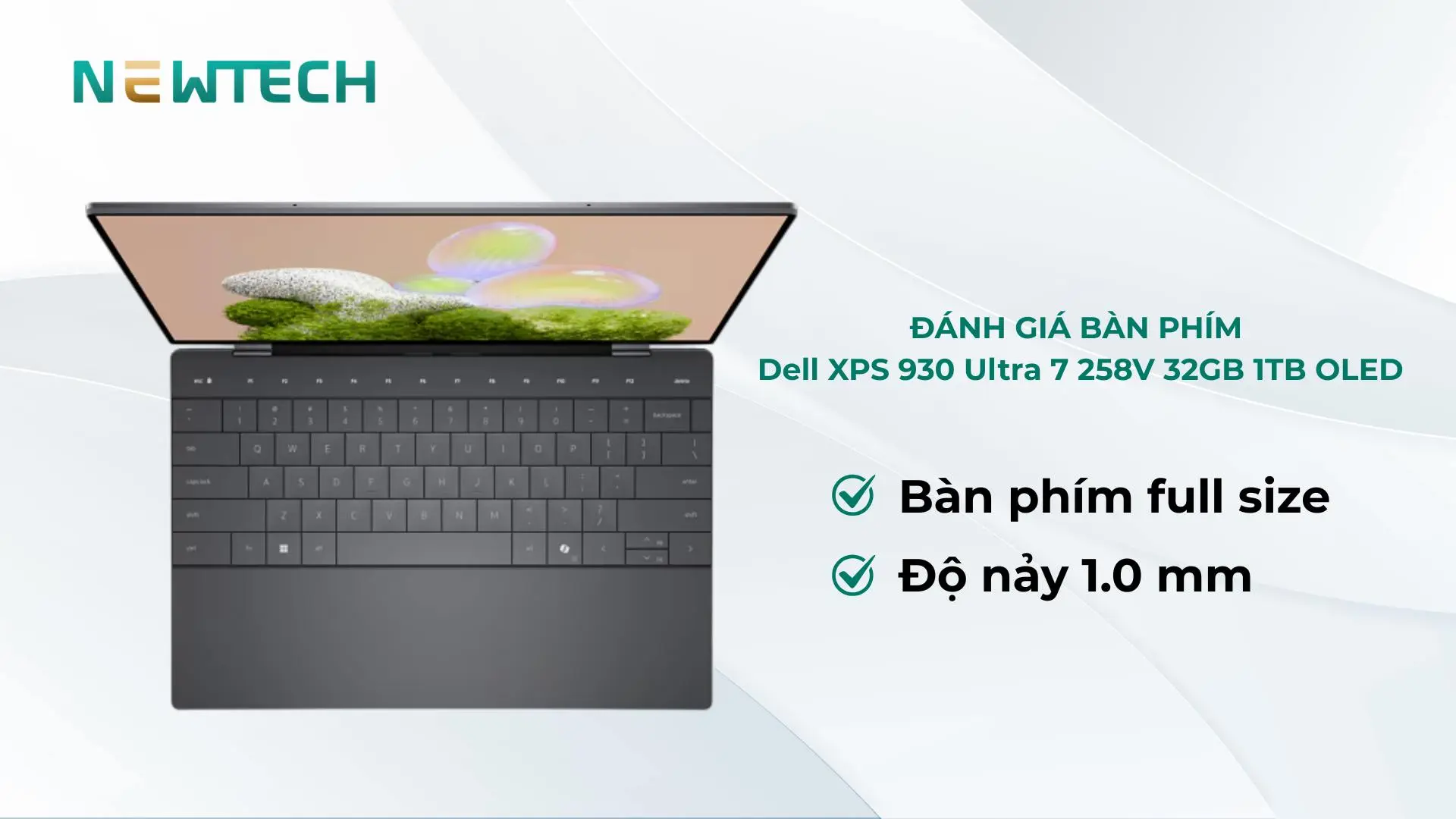 Bàn phím gõ êm độ nảy tốt