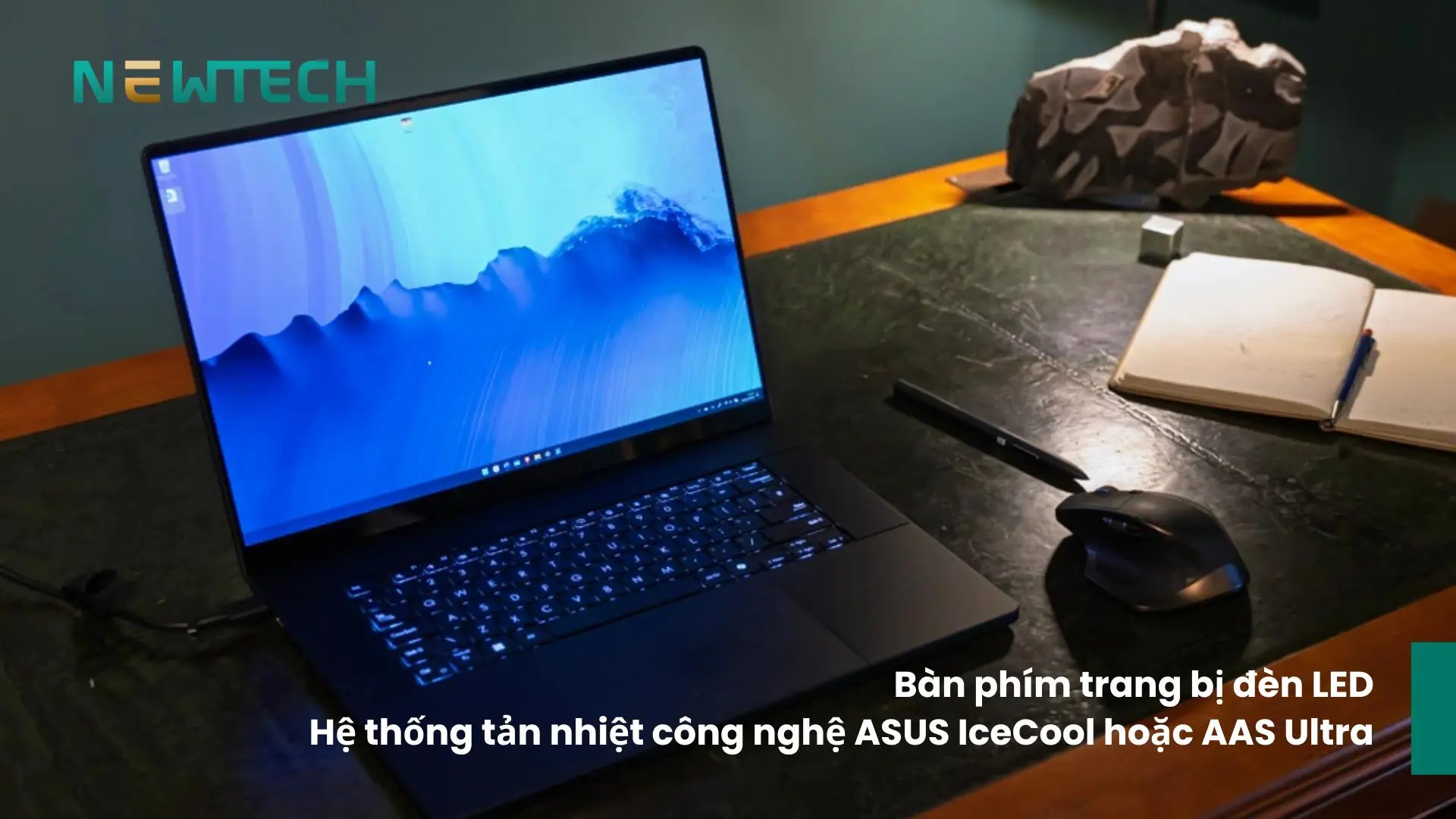 Bàn phím hiện đại của laptop ASUS