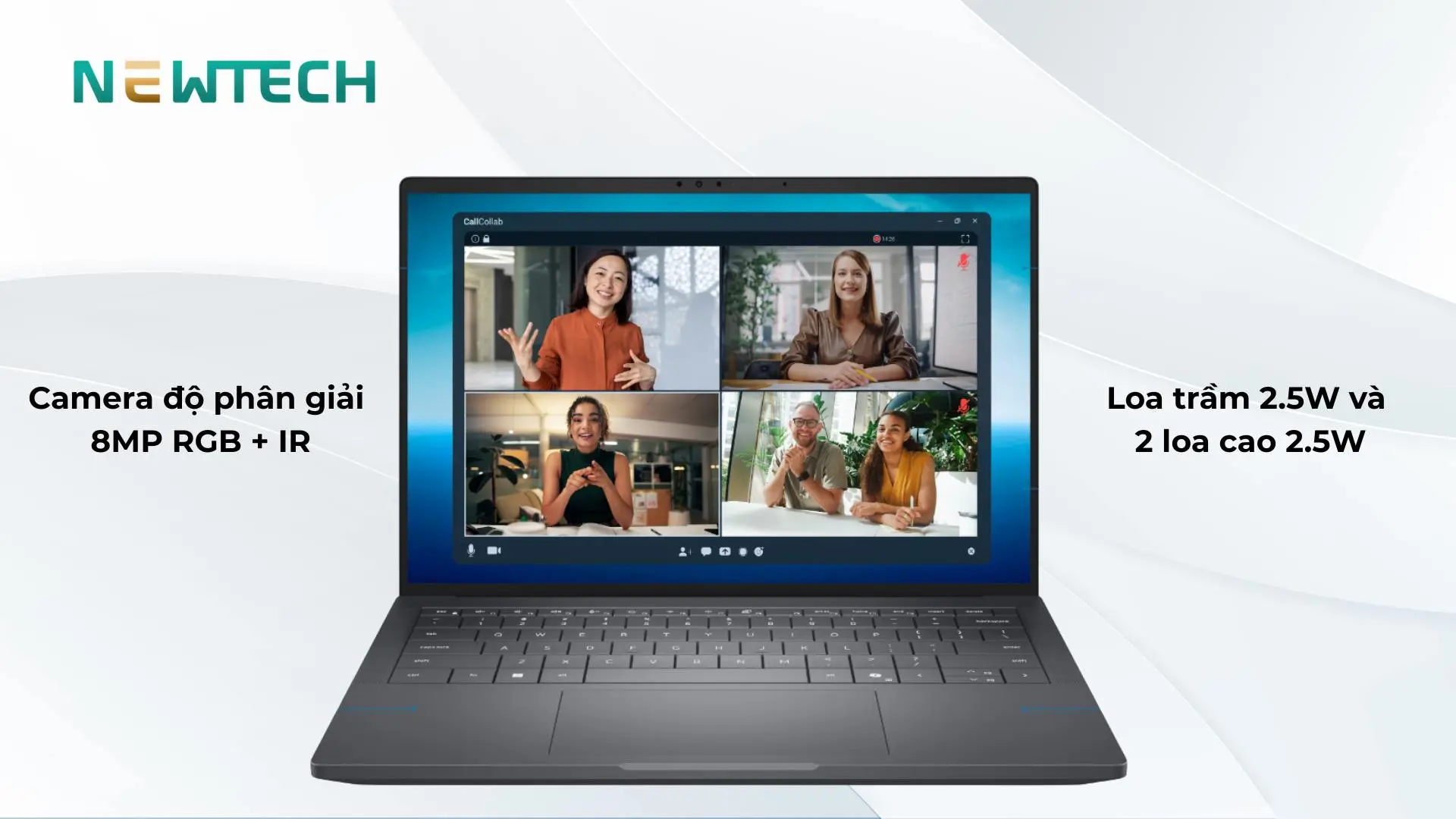 Camera chất lượng cao, âm thanh rõ nét