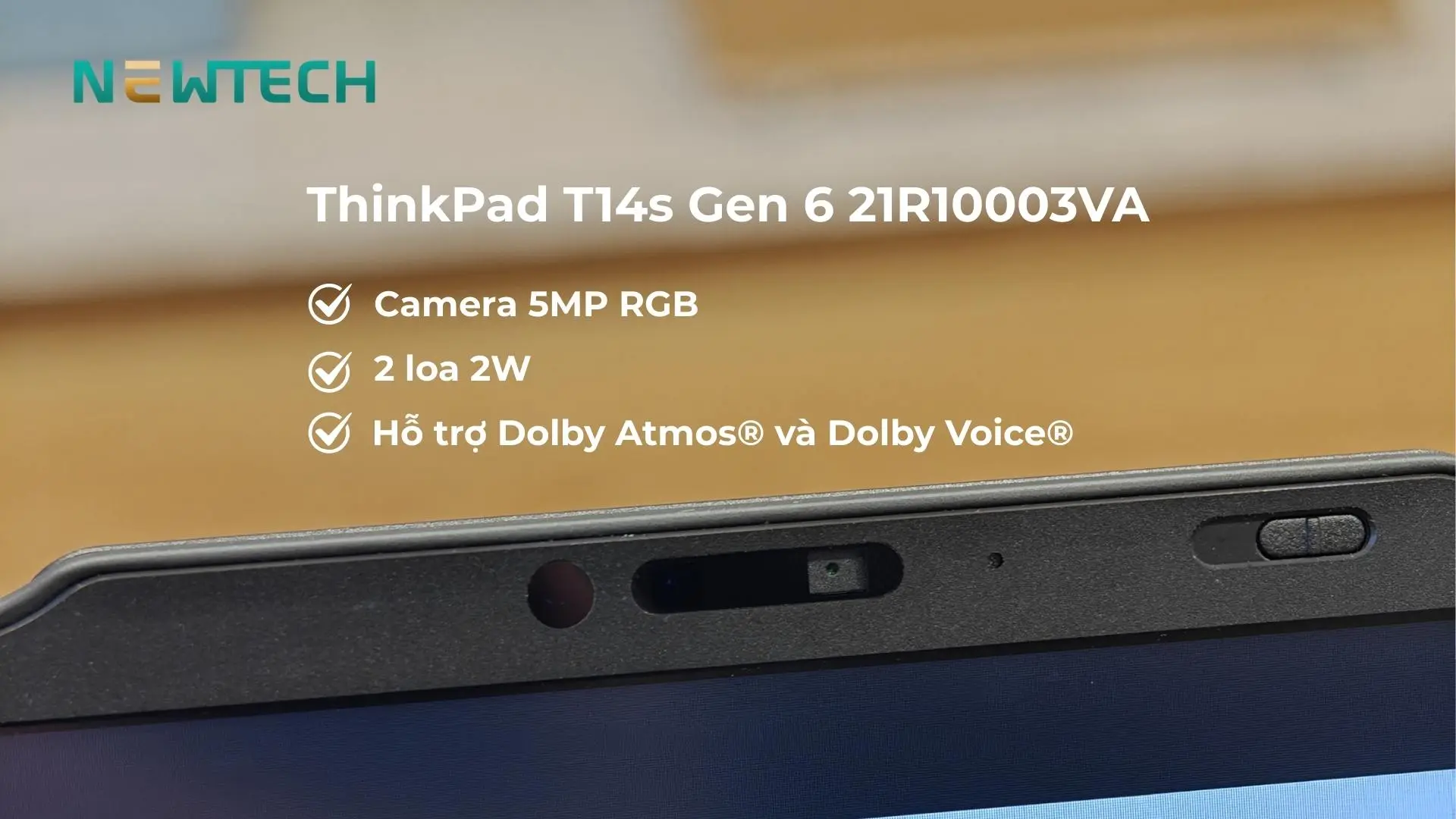 Camera độ nét cao, loa đạt chuẩn cho video call