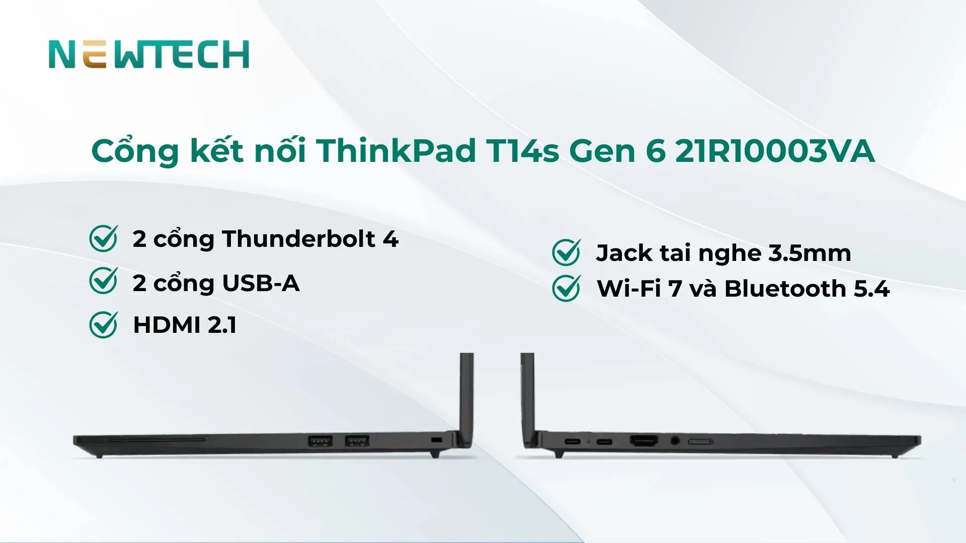 Cổng kết nối đầy đủ và hiện đại