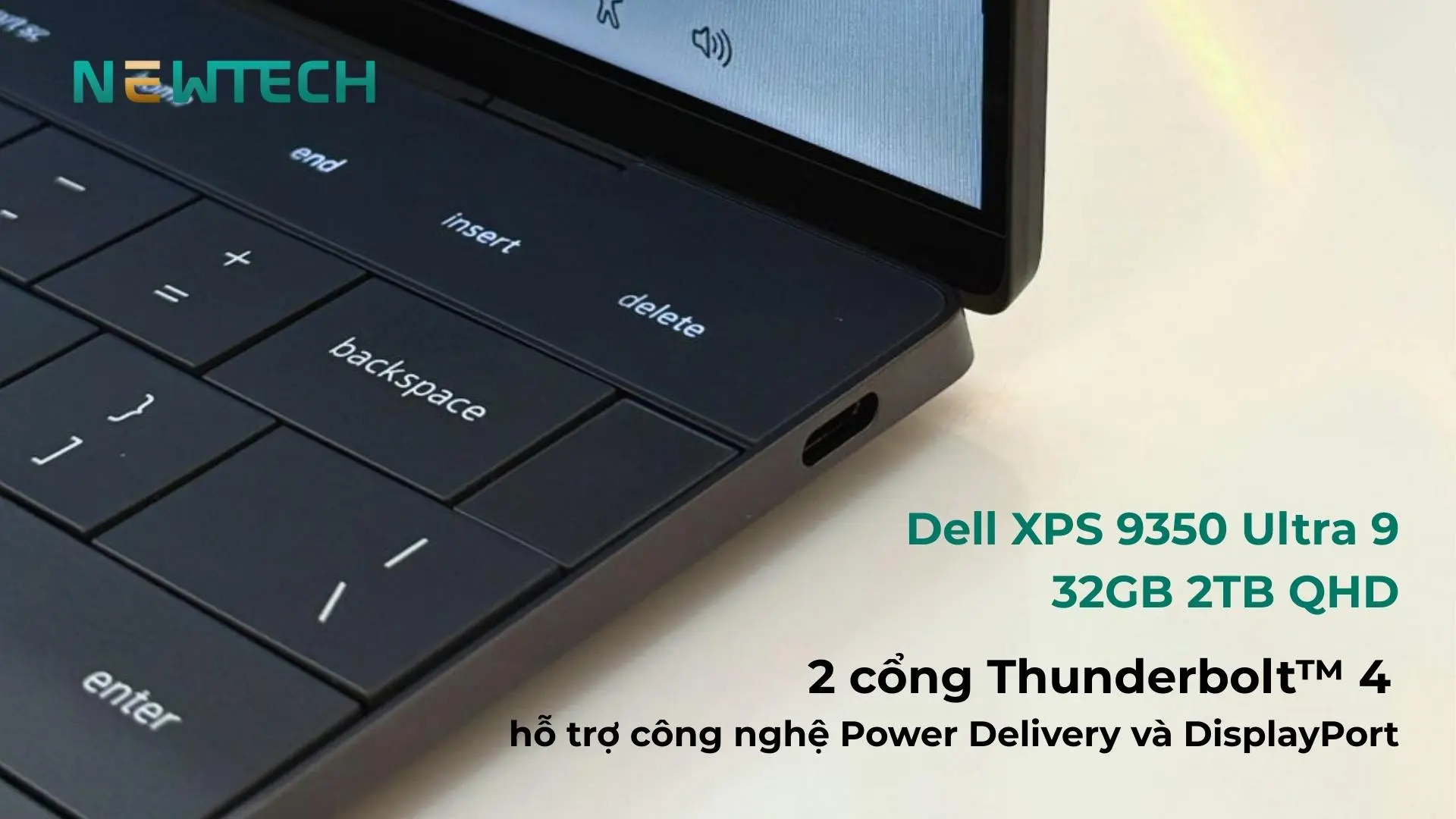 Cổng USB C và Thunderbolt linh hoạt