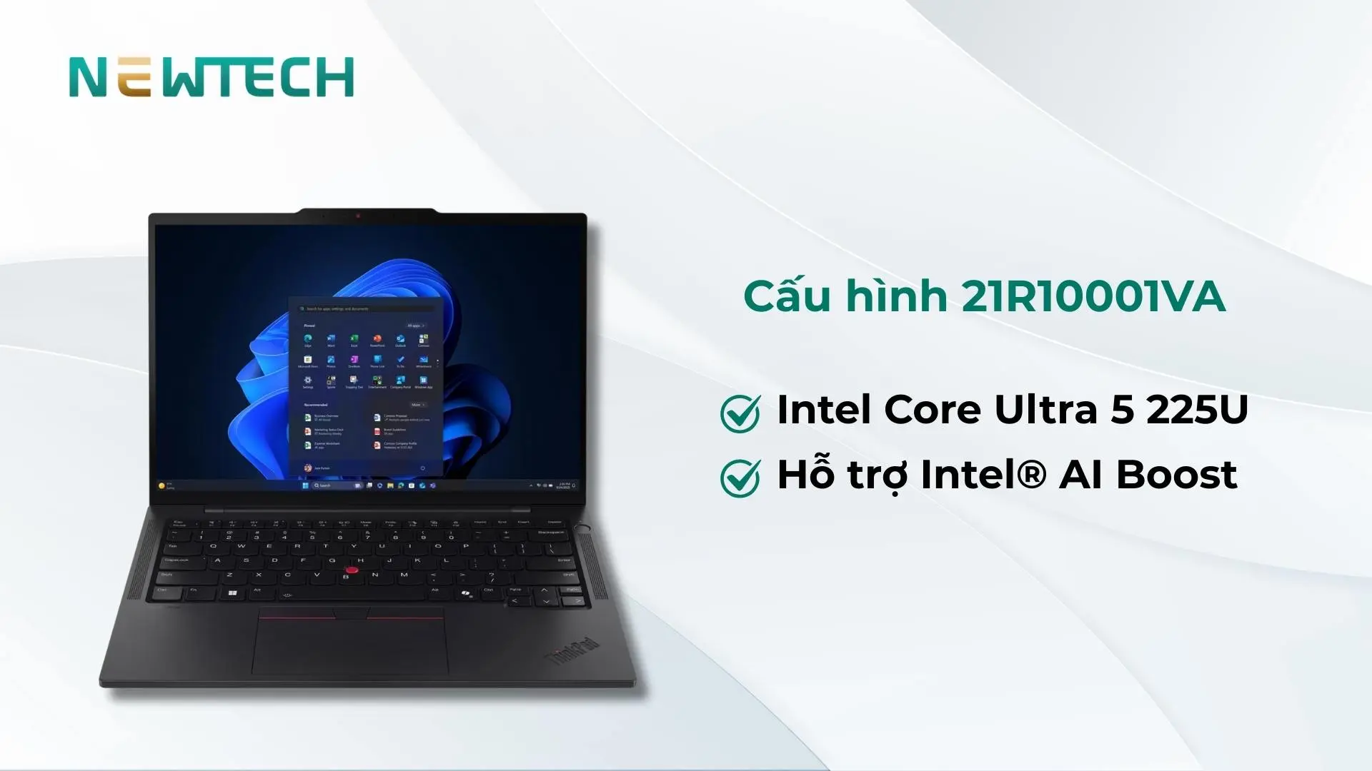 CPU Intel Ultra 5 225U năng suất cao