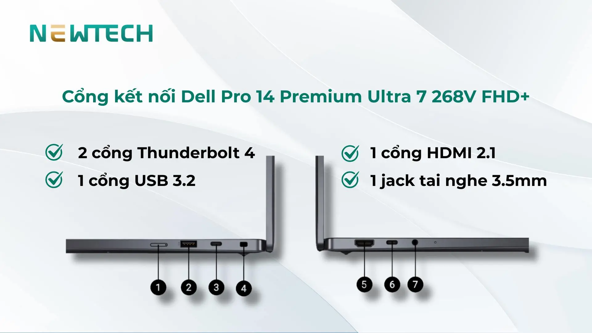 Hệ thống cổng kết nối đa dạng, dễ mở rộng