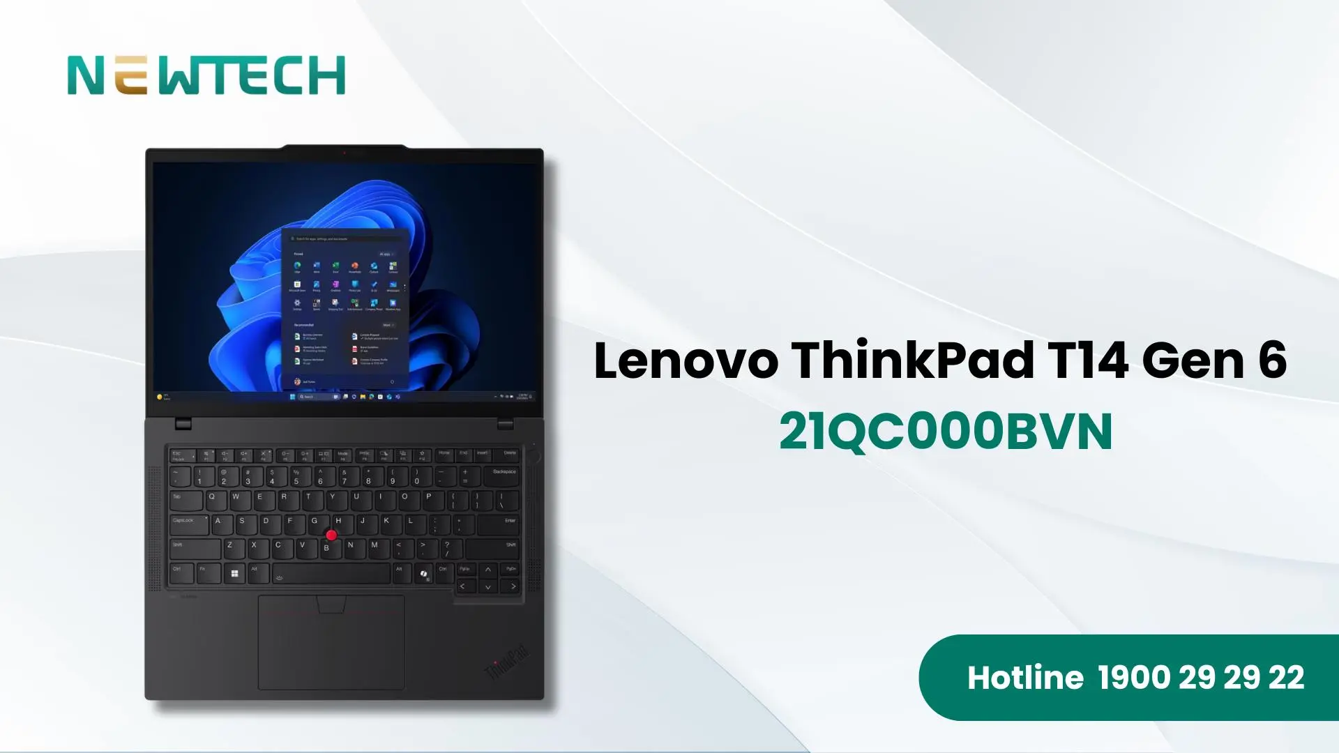 Lenovo ThinkPad T14 Gen 6 Ultra 5 225H 32GB 1TB 14" WUXGA Win11 (21QC000BVN) 26 Mua 21QC000BVN chính hãng, giá tốt tại NewTechShop