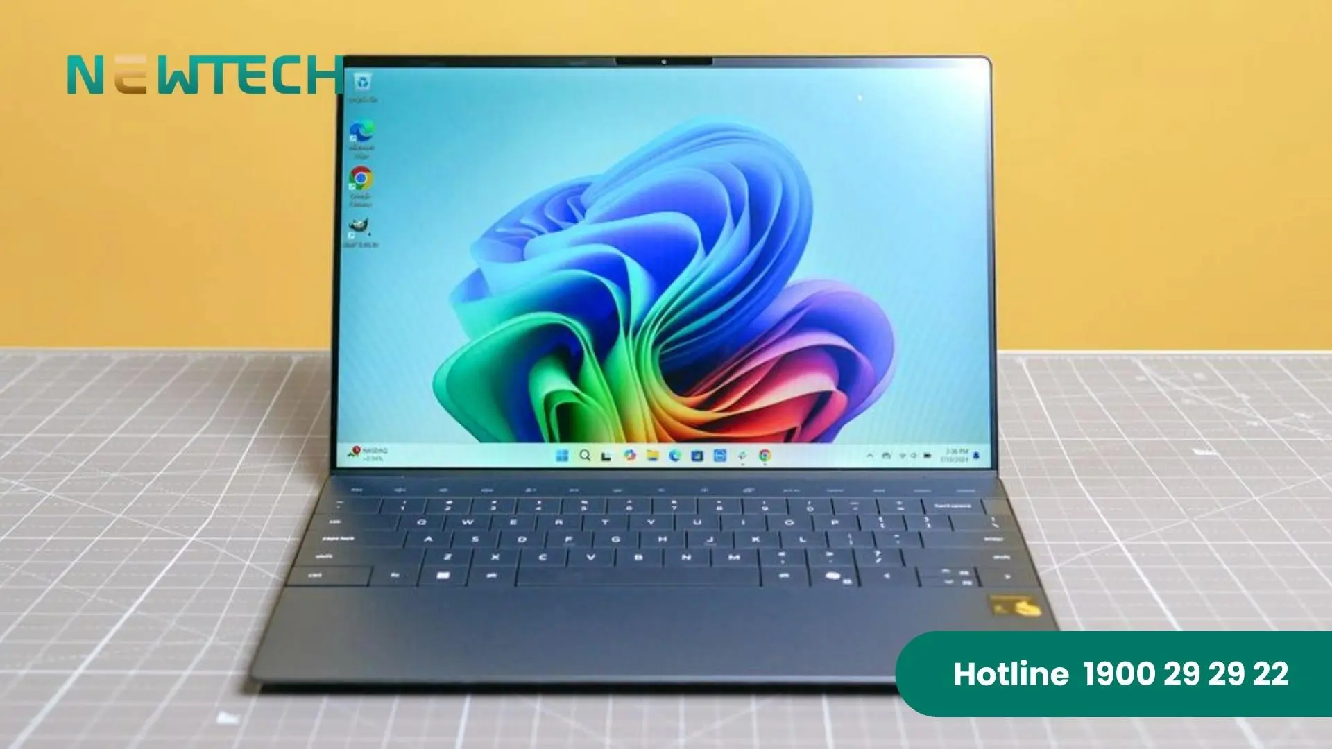 Dell XPS 9345 13.4 inch Snapdragon X Elite 16GB 512GB 3K OLED New 30 Mua Dell XPS 13 9345 Snapdragon X Elite 16GB 512GB OLED chính hãng tại NewTechShop