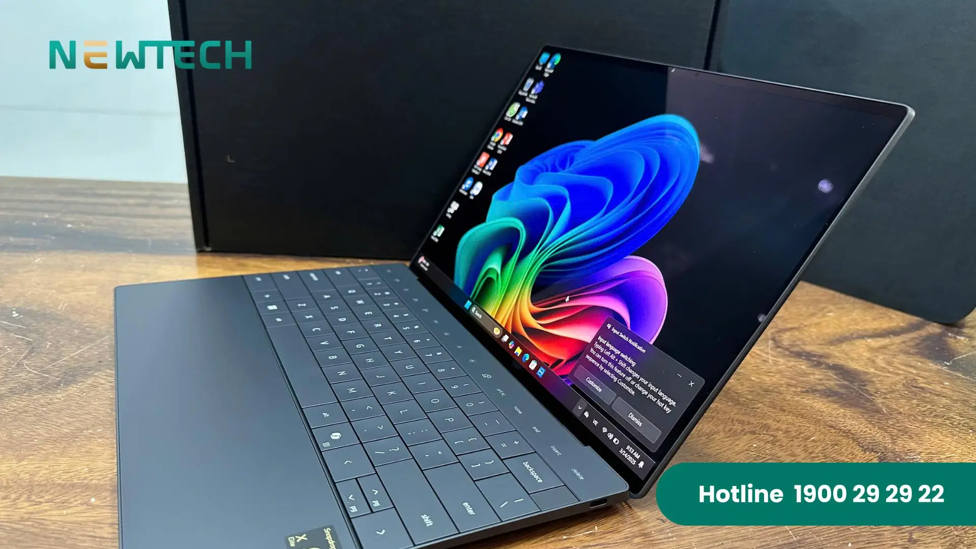 Mua Dell XPS 13 9345 Snapdragon X Elite 32GB 1TB FHD chính hãng tại NewTechShop