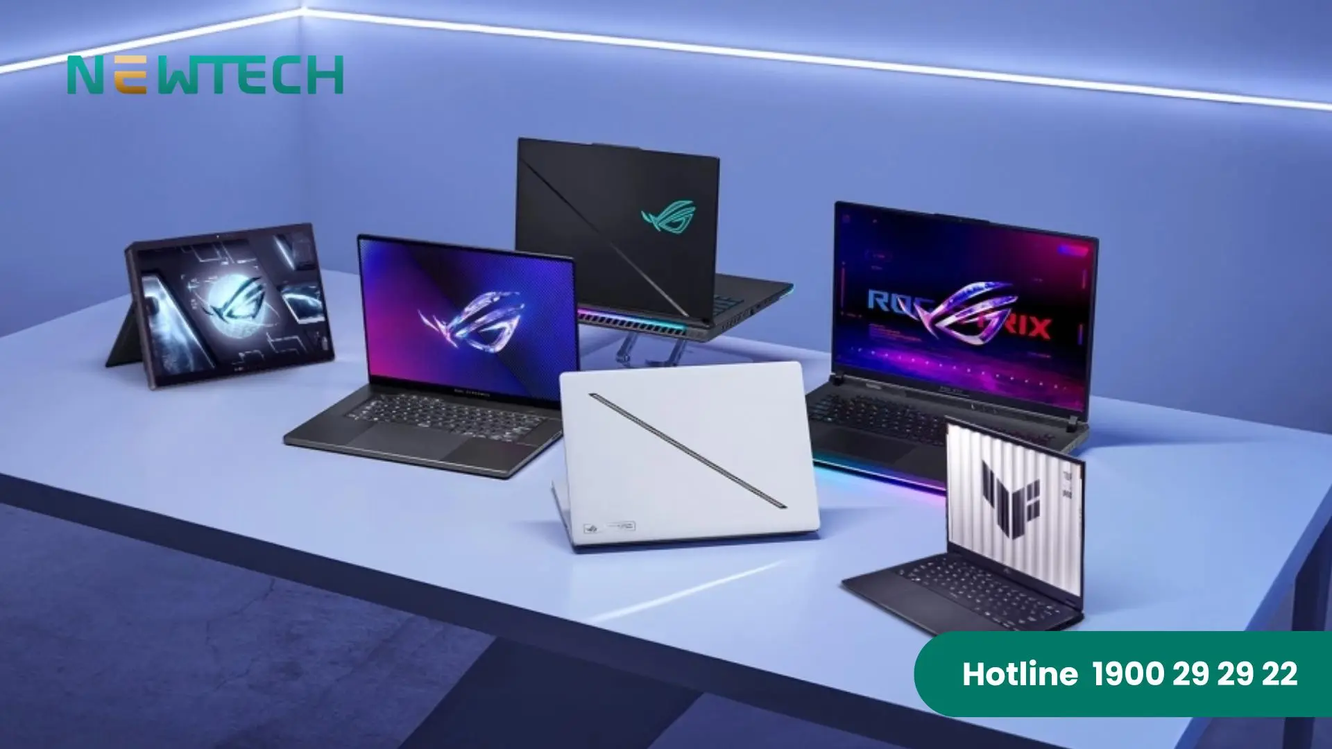Mua laptop Asus chính hãng tại NewTechShop