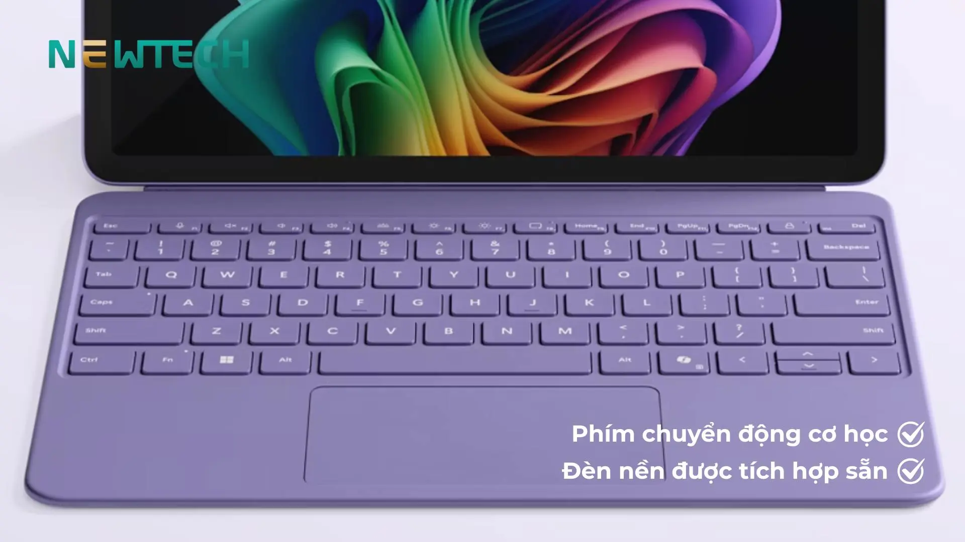 Phím và trải nghiệm gõ bàn phím Surface Pro 12 inch