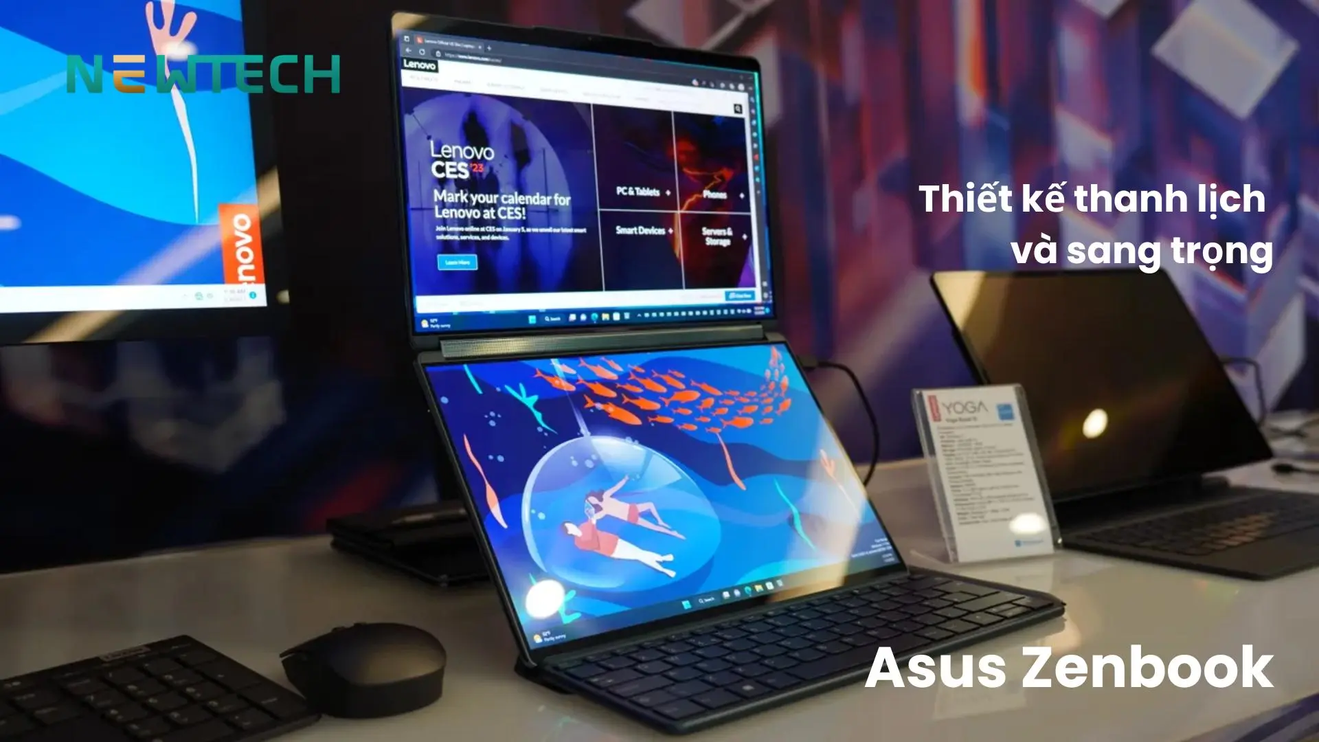 Thiết kế Laptop Asus Zenbook