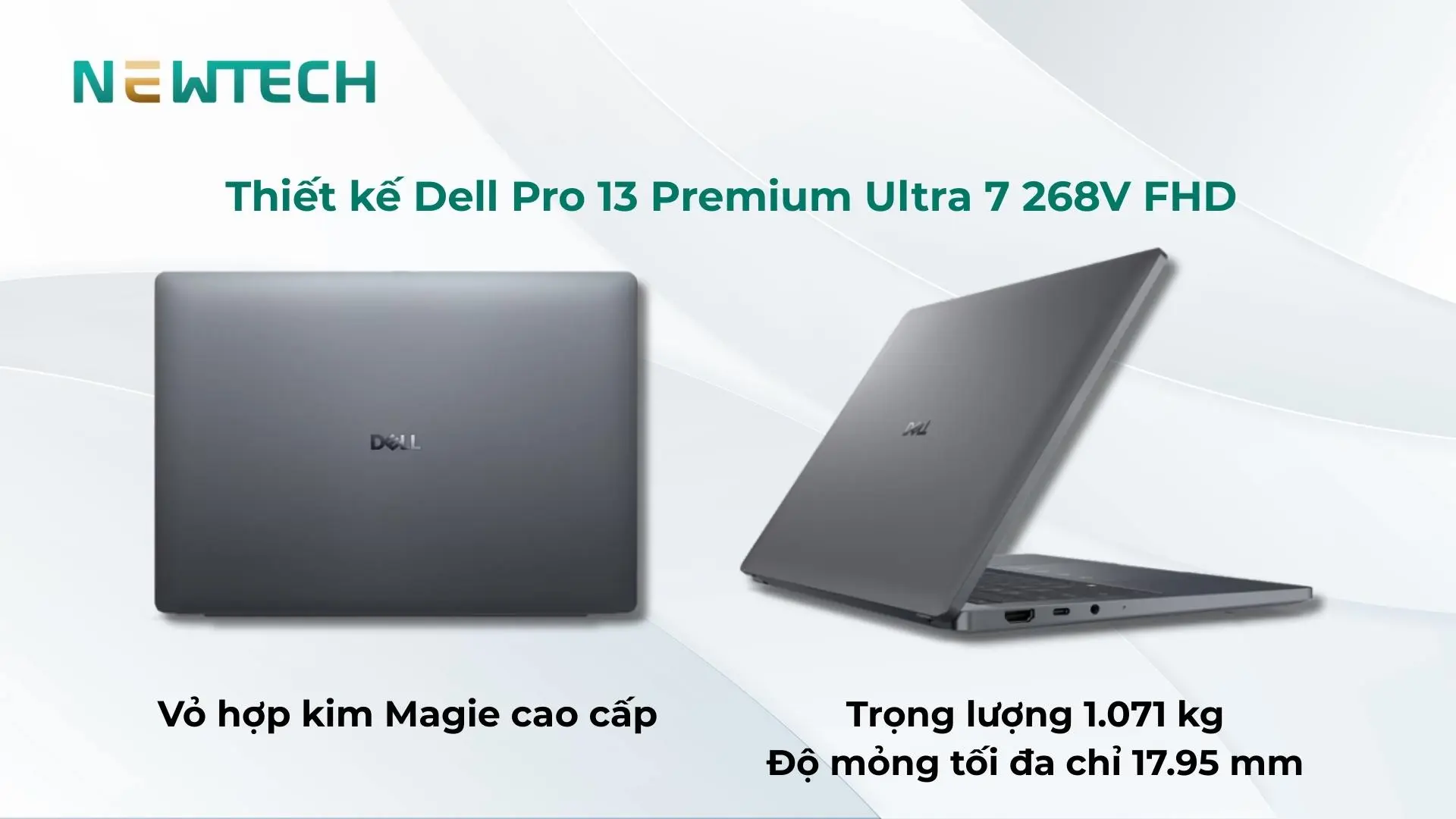 Thiết kế doanh nhân gọn nhẹ, độ hoàn thiện cao