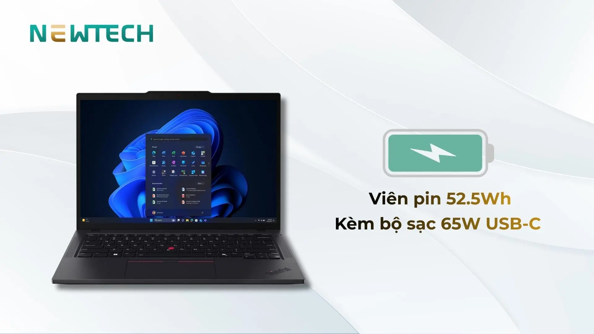 Thời lượng pin tối ưu với hiệu suất cao